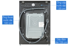 Máy giặt sấy LG F2515RTGB Inverter 15kg/8kg - Chính hãng