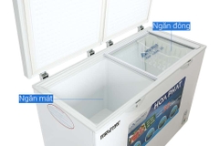 Tủ đông Hòa Phát 245 lít 2 ngăn HCF 606S2Đ2 - Chính Hãng