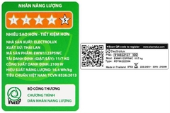 Máy giặt sấy Electrolux UltimateCare 500 Inverter giặt 11 kg - sấy 7 kg EWW1123P5WC