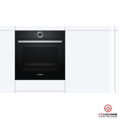 LÒ NƯỚNG ÂM TỦ BOSCH HBG633BB1 SERIE 8 71L AUTOPILOT 10