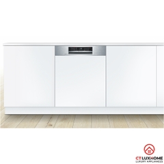MÁY RỬA BÁT BÁN ÂM BOSCH SMI68MS07E SERIE 6 13 BỘ