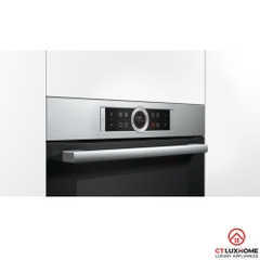 LÒ NƯỚNG ÂM TỦ BOSCH HBG634BS1 SERIE 8 71 LÍT ECOCLEAN