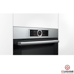 LÒ NƯỚNG ÂM TỦ BOSCH HBG635BS1 SERIE 8 71 LÍT ECOCLEAN