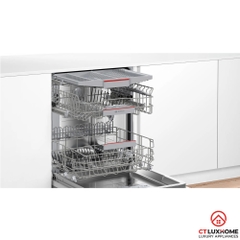 MÁY RỬA BÁT BÁN ÂM BOSCH SMI6TCS00E SERIE 6 SẤY ZEOLITH