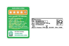Máy giặt sấy Electrolux UltimateCare 700 Inverter giặt 13 kg - sấy 9 kg EWW1343R7WC