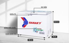 Tủ đông Sanaky Inverter 235 lít VH-2899A3