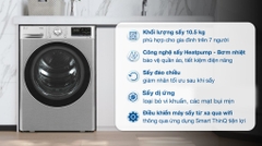 Máy sấy bơm nhiệt LG 10.5 kg DVHP50P