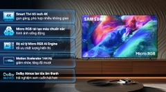 Tivi Micro RGB 4K Samsung AI 65 inch MRA65R85HA