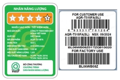 Tủ lạnh Aqua Inverter 455 lít AQR-T518FA(SL)