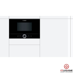 LÒ VI SÓNG ÂM TỦ BOSCH BFL634GB1B SERIE 8 21 LÍT AUTOPILOT 7