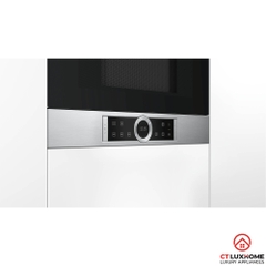 LÒ VI SÓNG BOSCH BFL634GS1B SERIE 8 ÂM TỦ 21 LÍT AUTOPILOT 7