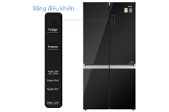 Tủ lạnh Aqua AQR-IG636FM (GB) 549 lít 4 cửa Inverter