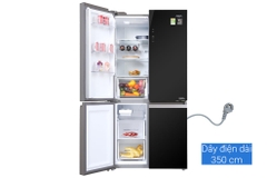 Tủ lạnh Aqua AQR-IG636FM (GB) 549 lít 4 cửa Inverter