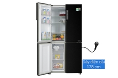 Tủ lạnh Aqua Inverter 456 lít AQR-M525XA (FB)