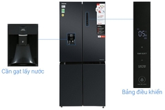Tủ lạnh Toshiba Inverter 509 lít Multi Door GR-RF605WI-PMV(06)-MG