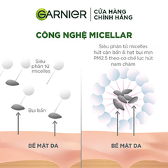 Nước tẩy trang Garnier dành cho da nhạy cảm 400ml