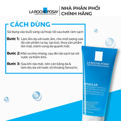 Gel rửa mặt La Roche-Posay dành cho da dầu và da nhạy cảm 200ml