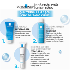 Gel rửa mặt La Roche-Posay dành cho da dầu và da nhạy cảm 200ml