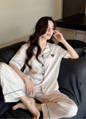 Tnqd chấm bi Đen Trắng
