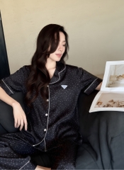 Tnqd chấm bi Đen Trắng