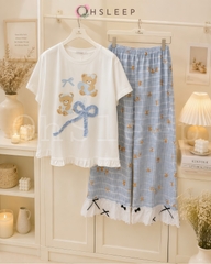 Tnqd cotton gấu Xanh
