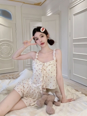 Đùi 2 dây thun gân nơ 2