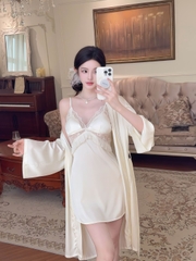 SAC hở lưng ren 3 màu