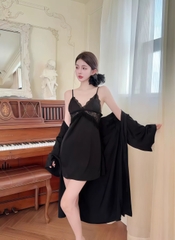 SAC hở lưng ren 3 màu