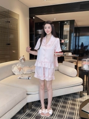 Đùi nơ trơn Hồng Xanh