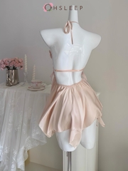 Váy 2d bướm Hồng Đen