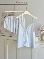 Đùi 2d cổ V trơn 4 màu