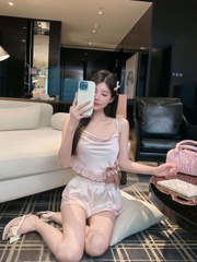 Đùi 2d nơ Đen Hồng