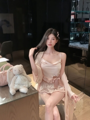 SAC đùi nơ Hồng Đen