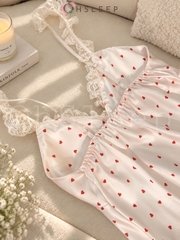 Váy 2d chấm bi 2 màu