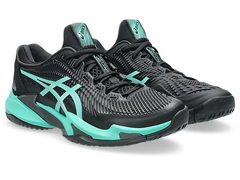 Giày Tennis/Pickleball nam Asics COURT FF 3 BLACK/AURORA GREEN