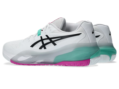 Giày Tennis/Pickleball Nam Asics GEL-RESOLUTION X WHITE/AURORA GREEN