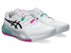 Giày Tennis/Pickleball Nam Asics GEL-RESOLUTION X WHITE/AURORA GREEN
