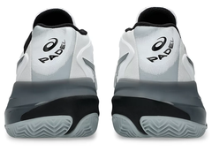Giày Tennis/Pickleball Nam Asics GEL-RESOLUTION X WHITE/STEEL GREY