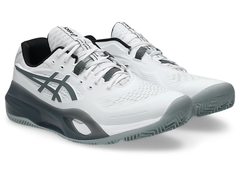 Giày Tennis/Pickleball Nam Asics GEL-RESOLUTION X WHITE/STEEL GREY