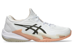 Giày Tennis/Pickleball Nữ Asics COURT FF 3 WHITE/BLACK COFFEE