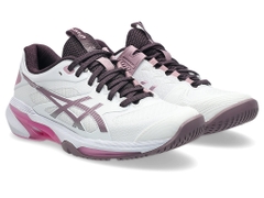 Giày Tennis/Pickleball Nữ Asics SOLUTION SPEED FF 4 WHITE/DUSTY MAUVE