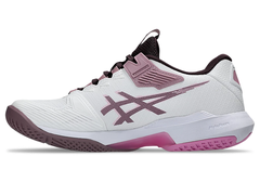 Giày Tennis/Pickleball Nữ Asics SOLUTION SPEED FF 4 WHITE/DUSTY MAUVE