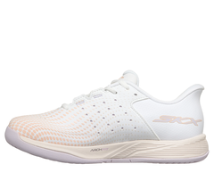 Giày Thể Thao Nữ Skechers Go Pickleball Viper Court Reload White | Pink