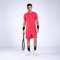 Quần Ngắn Thể Thao Nam Pickleball/Tennis About Tech CLUB PSYCO RED
