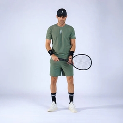 Quần Ngắn Thể Thao Nam Pickleball/Tennis About Tech MILITARY GREEN