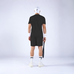 Quần Ngắn Thể Thao Nam Pickleball/Tennis About Tech CLUB BLACK