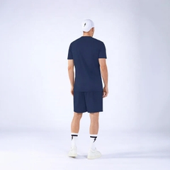 Áo Ngắn Tay Thể Thao Nam Pickleball/Tennis About Tech CLUB Blue