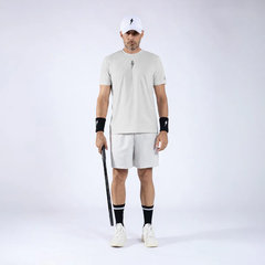 Quần Ngắn Thể Thao Nam Pickleball/Tennis About Tech CLUB BEIGE