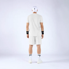 Áo Ngắn Tay Thể Thao Nam Pickleball/Tennis About Tech CLUB BEIGE