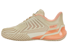 Giày Pickleball Kswiss ULTRASHOT 4 WHITECAP GRAY/PEACH PARFAIT/EGRET